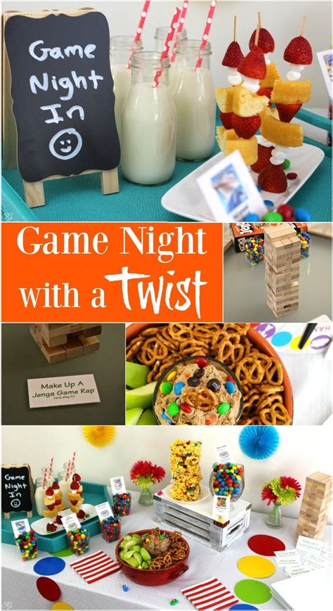 Game Night Party Ideas