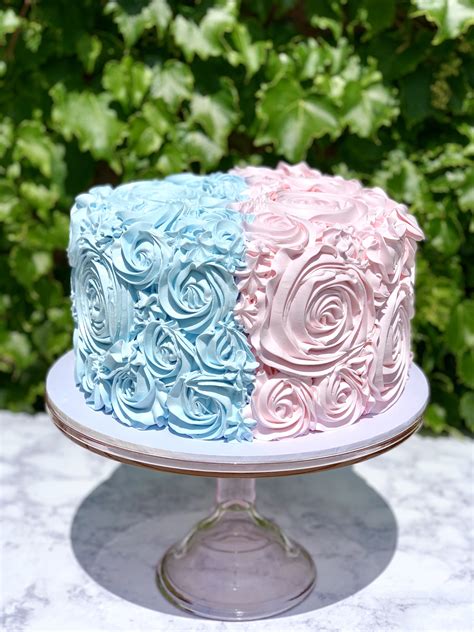 Gender Reveal Cake