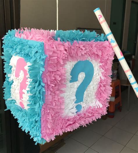 Gender Reveal Piñata Game