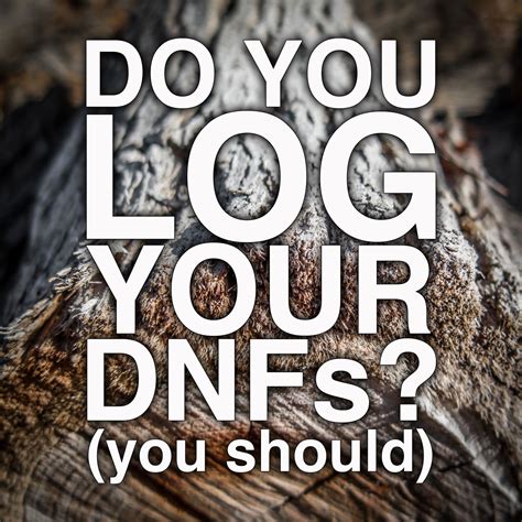 DNF geocaching logs