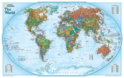 Geographical Blank World Map