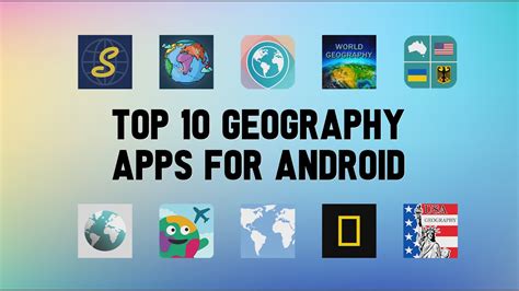 Geography learning apps