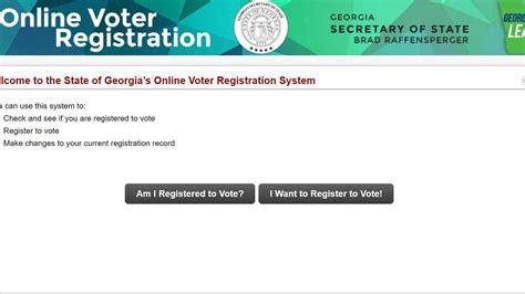 Georgia Voter Registration