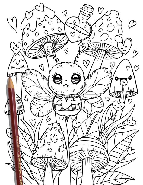 How to get started with kawaii coloring pages