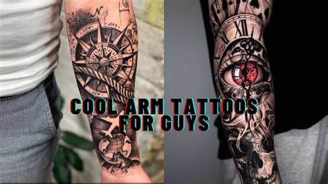 Process of getting an arm tattoo