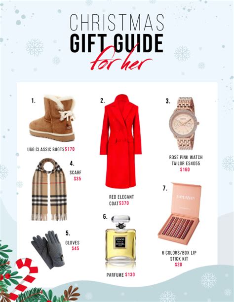 Gift Guide Flyer