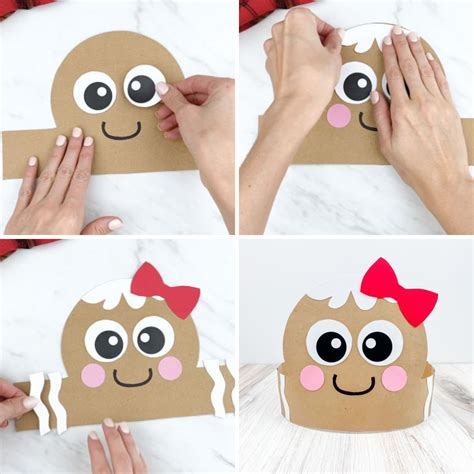 Gingerbread Headband Design