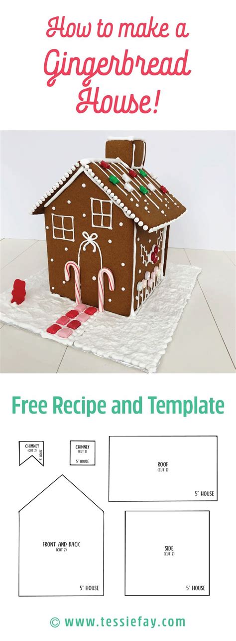 Gingerbread House Template 1