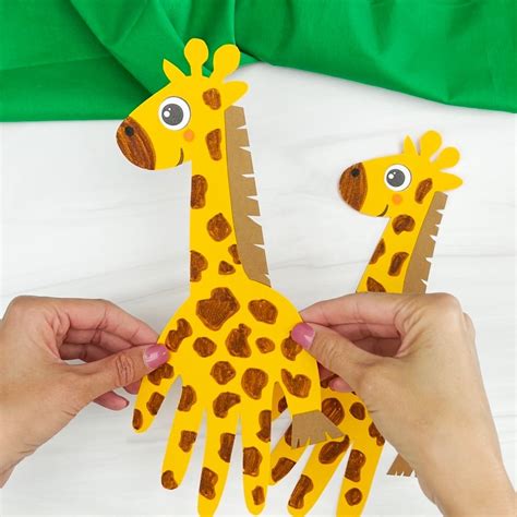 Giraffe craft tutorials