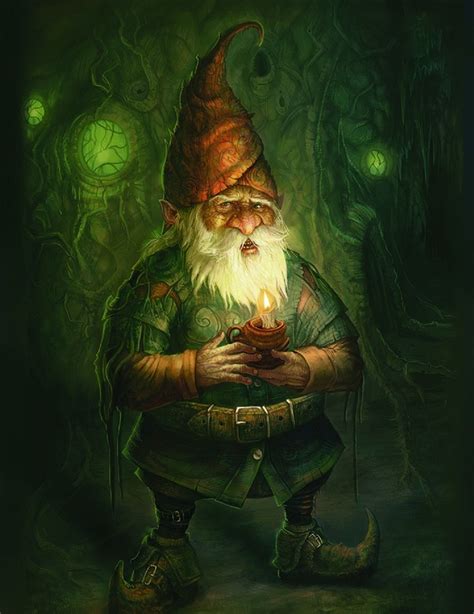 Gnome-inspired art and paintings