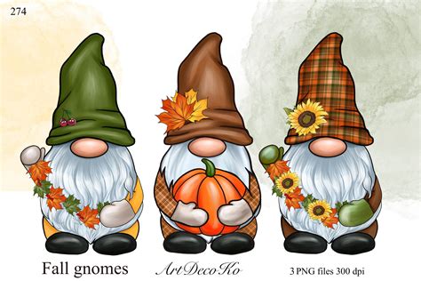 Ideas for gnome clipart designs