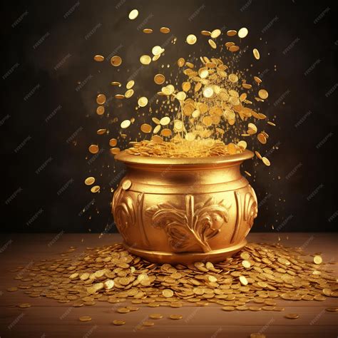 Gold Coins in a Pot