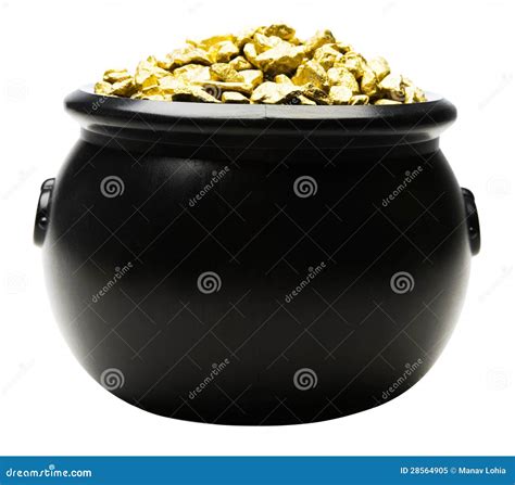 Gold Nugget in a Pot