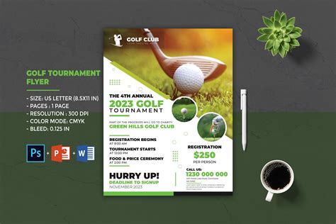 Golf Flyer Design 6