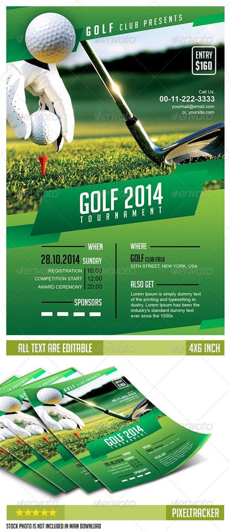 Golf Flyer Template 10