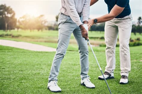 Private golf lessons with a professional instructor