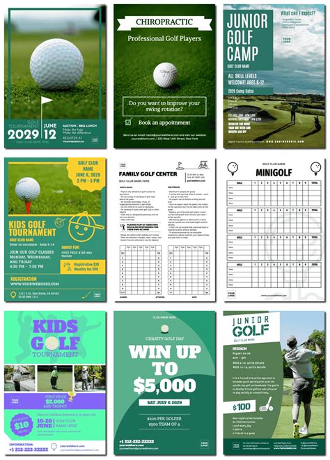 Golf Template 5