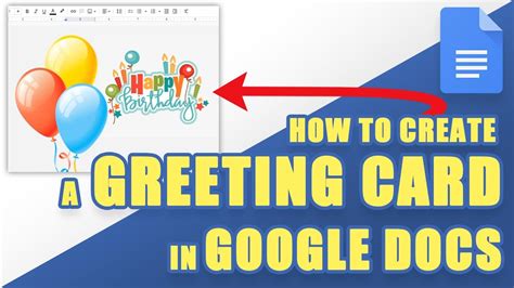 Google Docs Greeting Card Templates