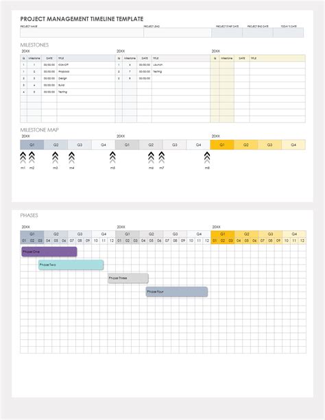 Google Docs Project Management Template