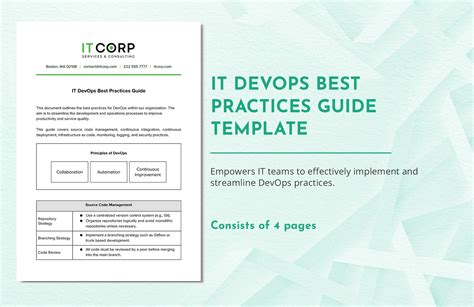 Google Docs Template Best Practices