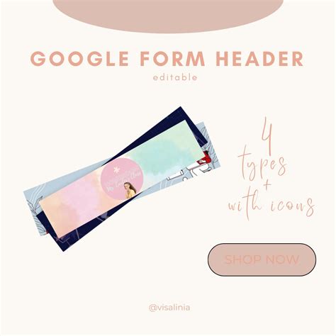 Google Form Header Template