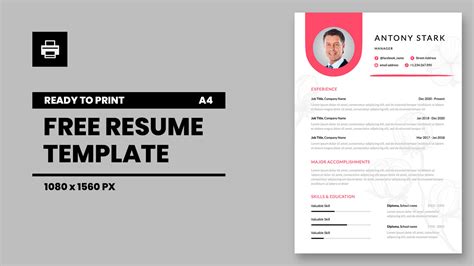 Google Slide Resume Template