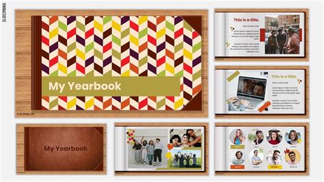 Google Slides Yearbook Templates