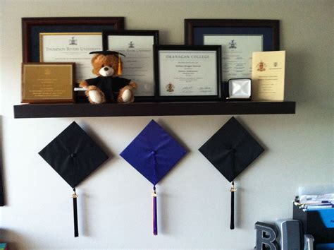 Grad Cap Display Ideas for Office