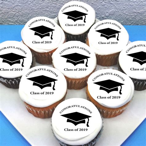 Grad Cupcake Toppers Design