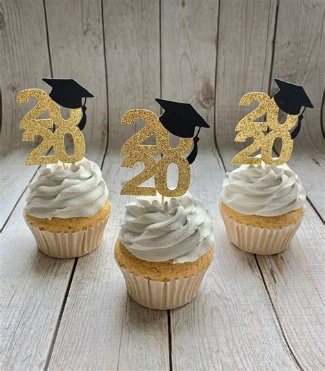 Grad Cupcake Toppers Examples