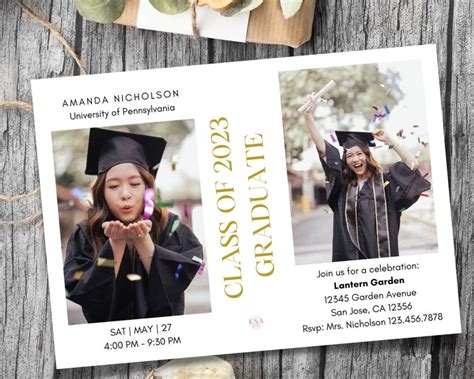 Graduation Announcement Template