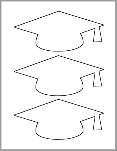 Graduation Cap Template 3