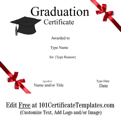 Graduation Diploma Templates