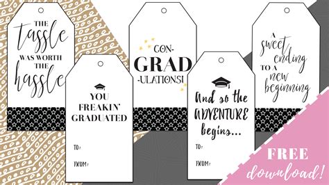 Graduation Gift Tag