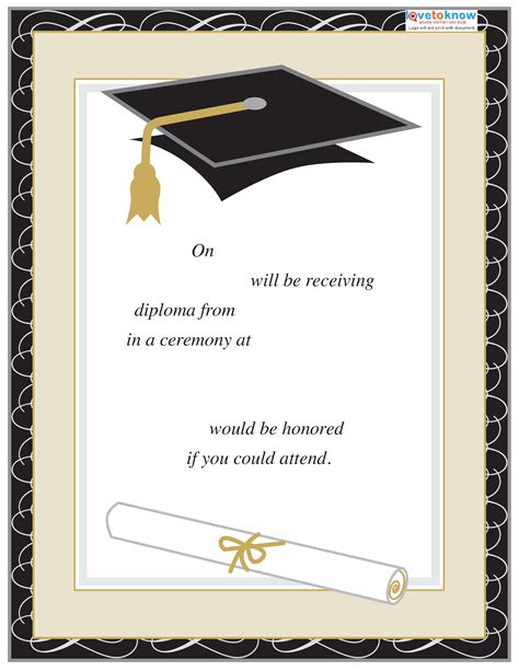 Graduation Invitation Template 5