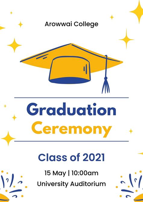 Graduation Program Templates