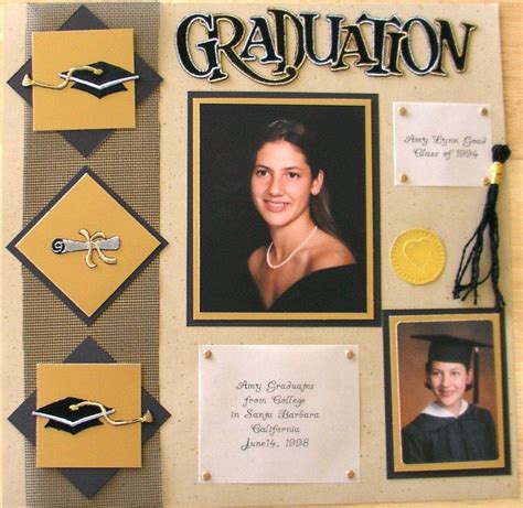 Graduation Scrapbook Templates