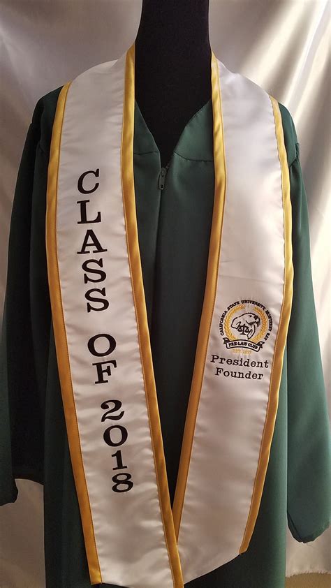 Graduation Stole Examples