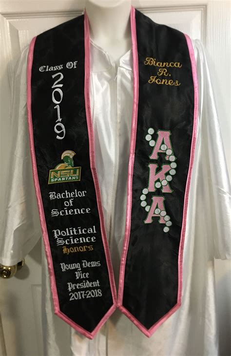 Graduation Stole Ideas