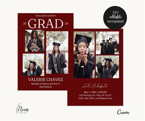 Examples of Graduation Templates