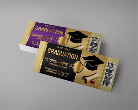 Graduation Ticket Ideas