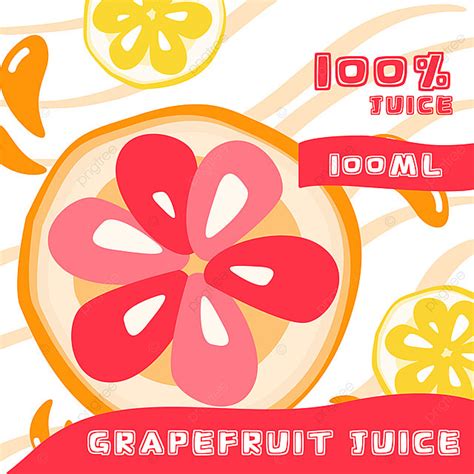 Grapefruit Juice Label Templates