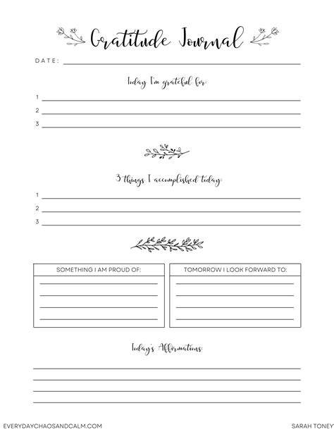 Gratitude Printables