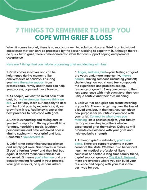 Resources for Grief Support and Counseling