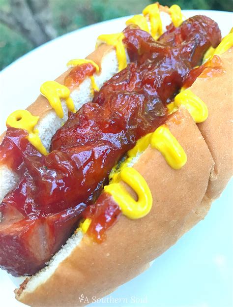 Grilled Hot Dogs