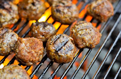 Grilled Meatballs