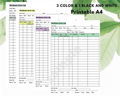 Recording Progress in Your Grow Room Journal