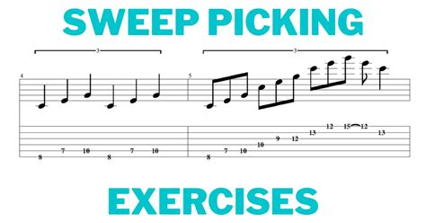 Guitar Tab Sweep Picking