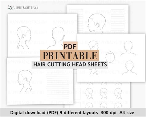 Haircutting Templates for Beginners