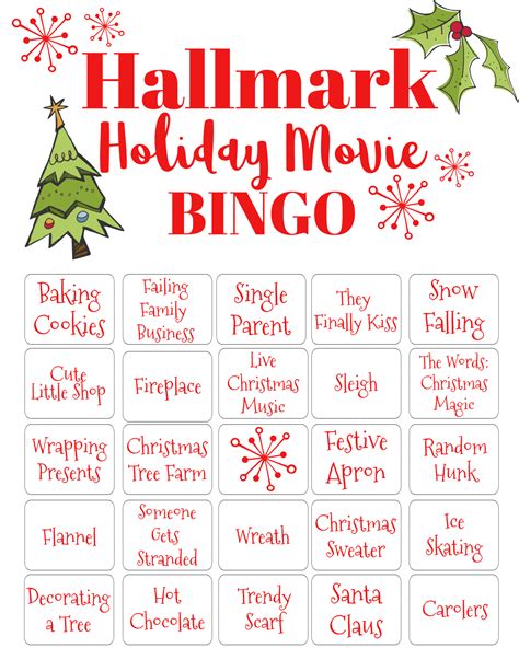 Hallmark Movie Activities